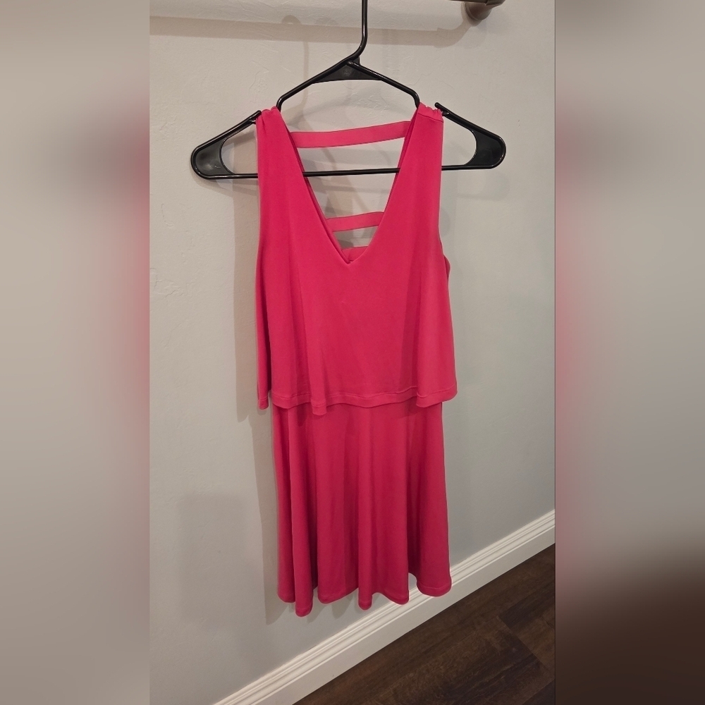 Metaphor Vibrant Pink Dress